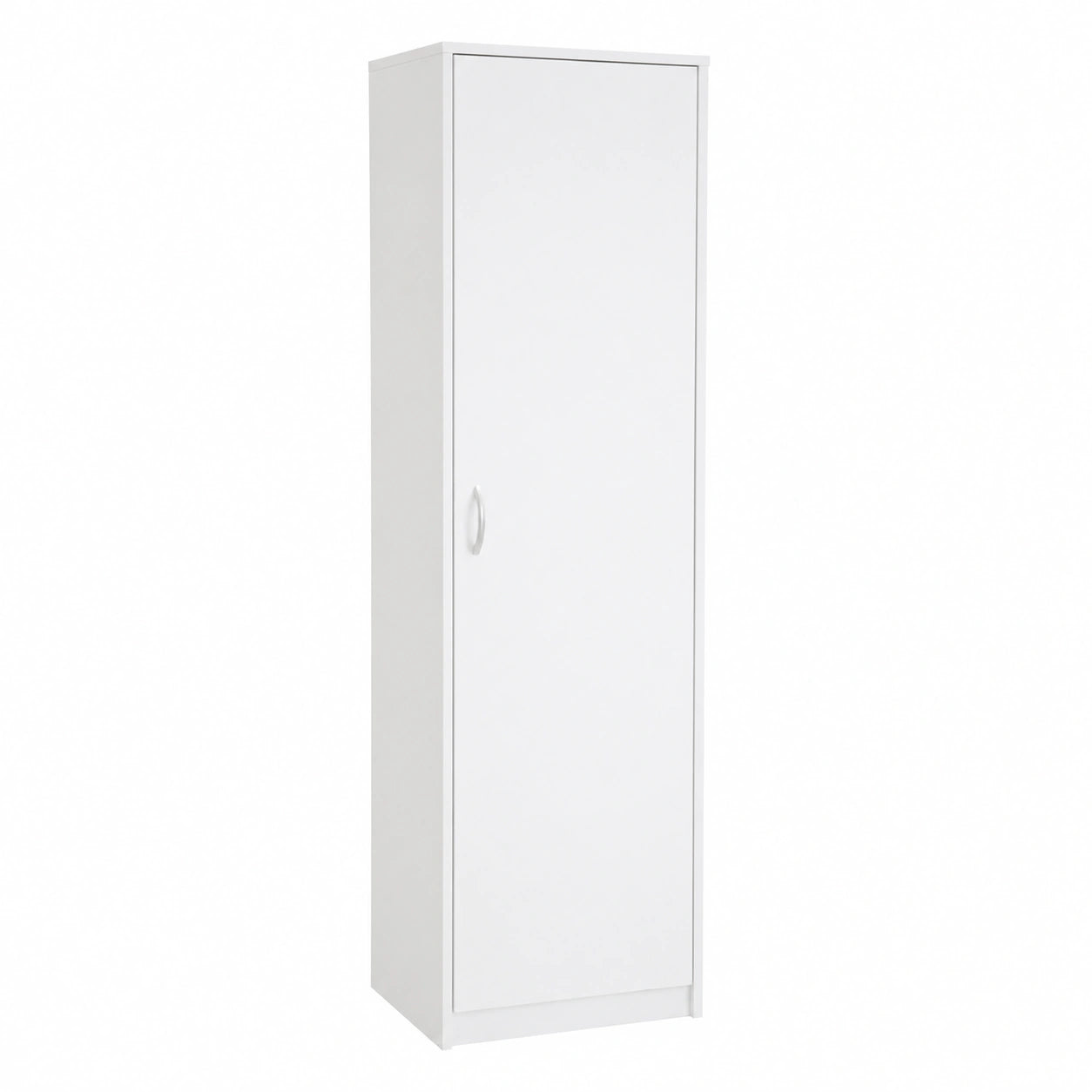 Armoire, avec rangement, avec étagères, avec portes, coloris blanc, pour la chambre