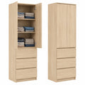 Armoire, avec rangement, avec tiroirs, avec portes, 180,5 x 50 x 40 cm, pour la chambre