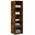 Armoire, en chêne, avec rangement, 50 x 50 x 200 cm, pour la chambre
