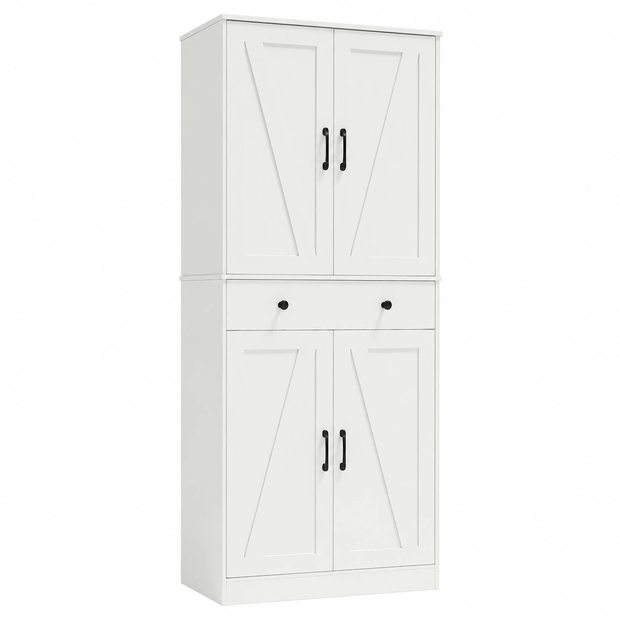Armoire, réglable, avec rangement, avec tiroirs, coloris blanc, pour la chambre