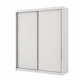 Armoire, 150 x 200 x 62 cm, coloris blanc, pour la chambre