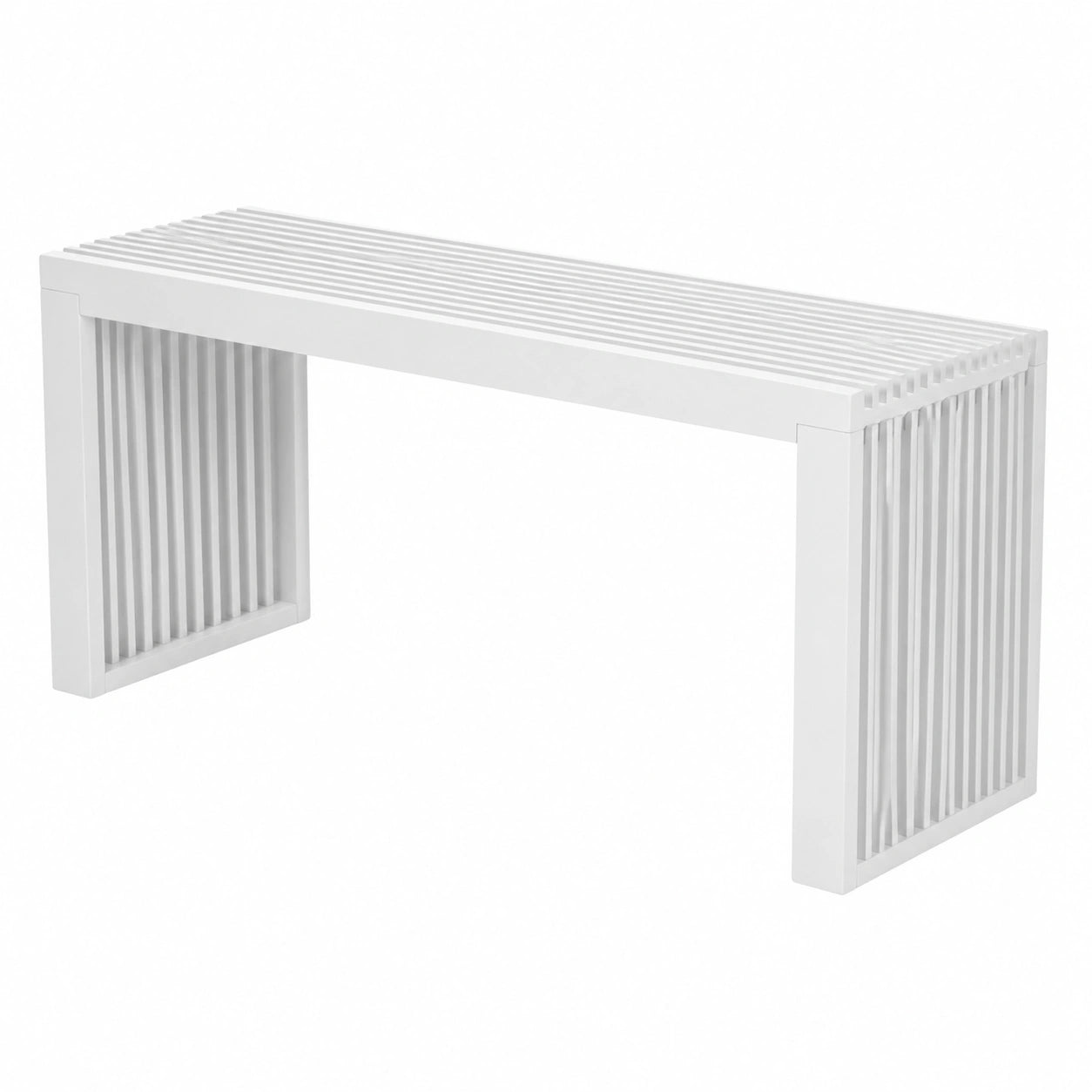 Banquette, en bambou, pour l’entrée ou le salon